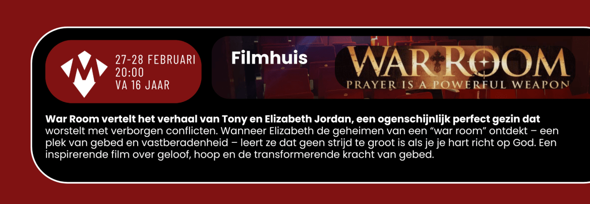 Filmhuis- Warroom